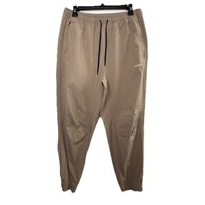 Brady Brand Zero Weight Joggers Khaki Beige Men's XL